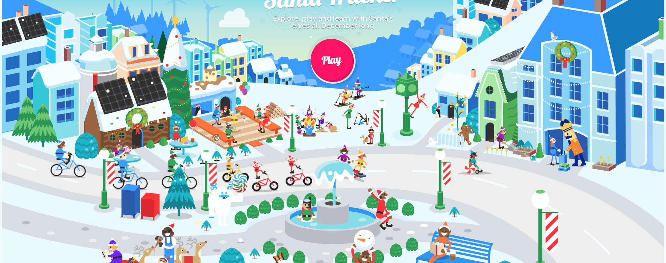 google santa tracker